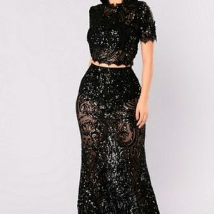 Ann Marie Sequin Two Piece